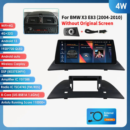 Autoradio – Auto Radio – Multimedia Systeem – Dab+ Radio – Navigatie Systeem – 10,25 Inch Touchscreen – Android 13 – 4G Verbinding