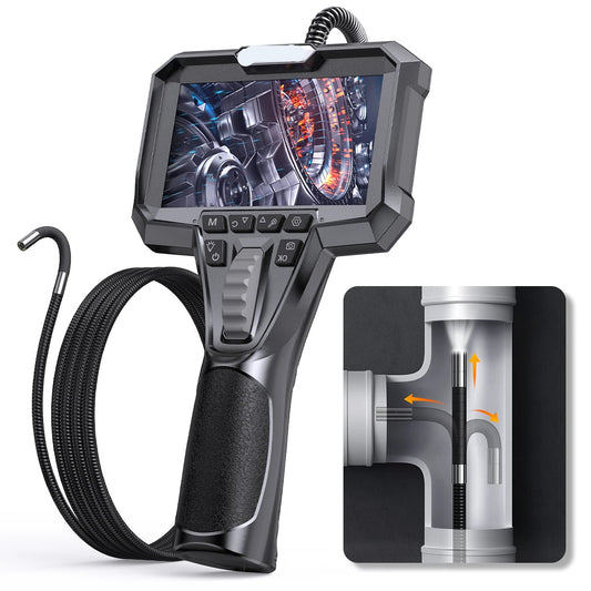 Endoscoopcamera – Endoscoop – Inspectiecamera – Borescoop – Flexibele Lens – 2MP HD Camera – IP67 Waterdicht - QUORE
