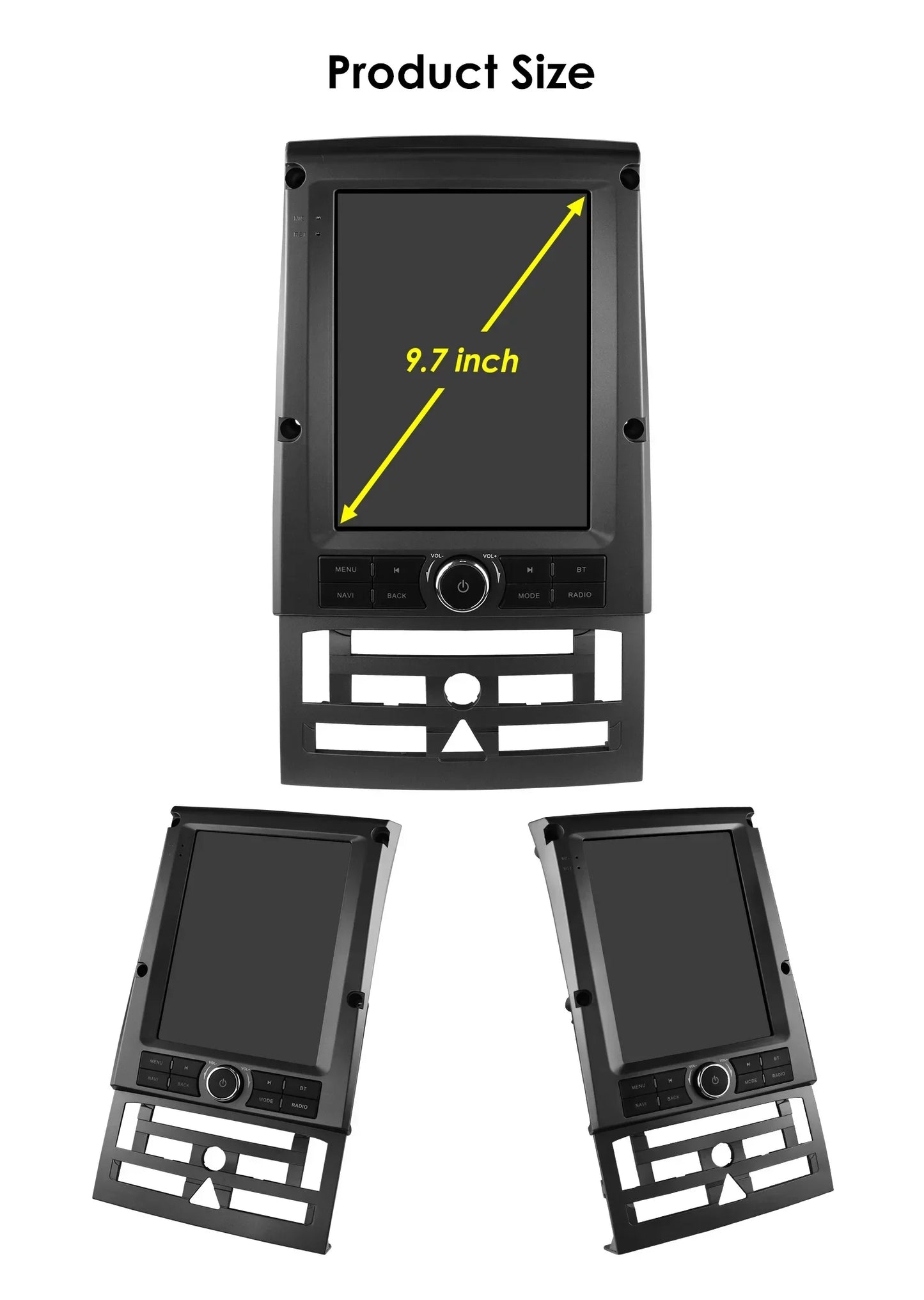 9,7 Inch Android Multimediasysteem – Autoradio – GPS Navigatie – CarPlay – 4G Verbinding – Groot Touchscreen – Smartphone Integratie – Peugeot 407 2004-2011