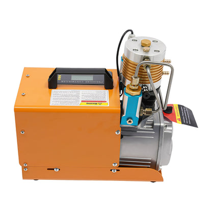 Luchtcompressor – Compressor – Luchtpomp - Airpress Compressor - Elektrische Compressor – Oppompen – Industrieel – 2800 RPM - 1800 W Motor – 40 Mpa Max Druk-  220V - Oranje
