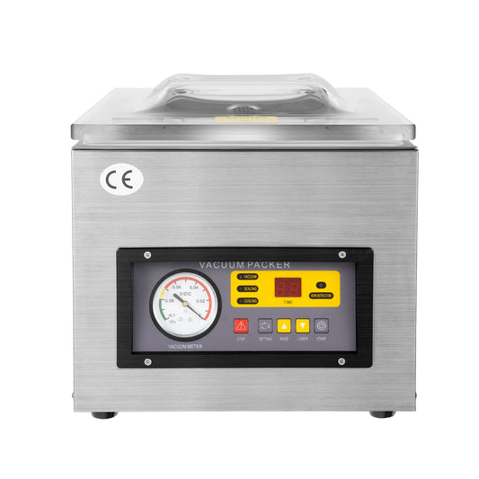 Kamervacuümsealer – Vacuümsealer – Voedselverpakkingsmachine – Vacuümapparaat – Sealer – 120W Motor – Rvs Behuizing