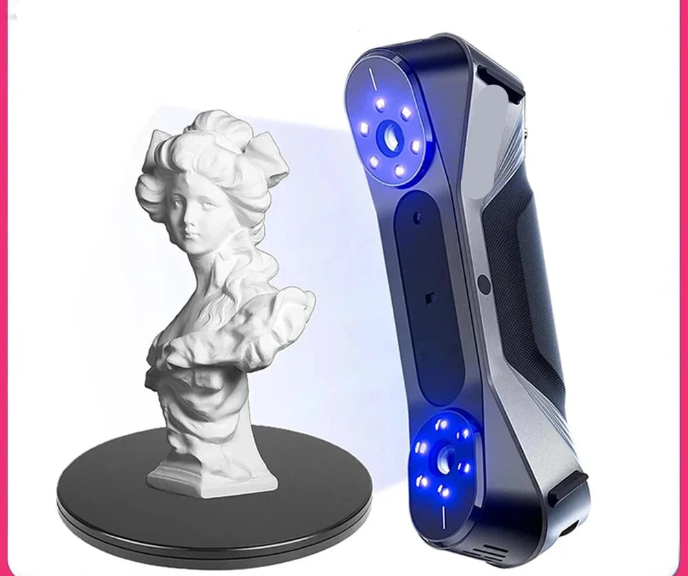 3D-scanner – 3D-scanapparaat – 3D-scansysteem – Digitale Scanner – Handscanner – Nauwkeurigheid 0,02 mm – Scansnelheid tot 60 fps