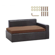 Hondenbed - Zacht Hondenbed - Hondensofa - Hond - Hondensofa - Bed voor Gezelschapsdieren - voor middelgrote honden en katten - 110 lbs Belading - Leer - Gemakkelijk schoon te maken
