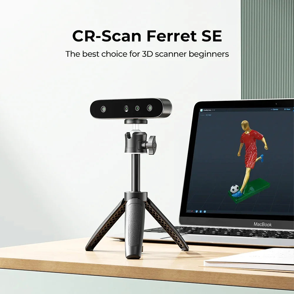 3D Scanner – 3D Scanning Apparaat – 3D Digitizer – 3D Model Scanner – 3D Scan Tool – Hoge Nauwkeurigheid 0,1 mm – Volledige Kleurweergave