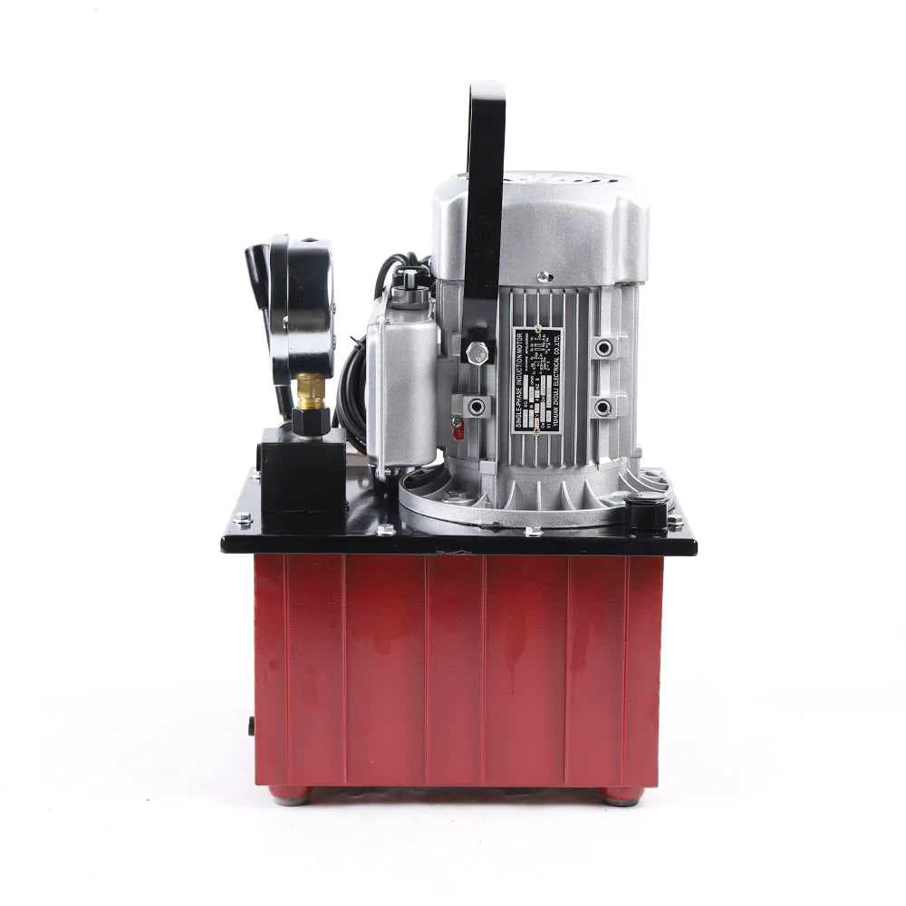 Hydraulische Pomp – Elektrische Pomp – Voetpedaal Pomp – Hydraulisch Apparaat – 0,75 kW Motor – 7 Liter Oliecapaciteit - QUORE