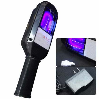 UV-Zoeklamp – UV-Lamp – Fluorescentie Lamp – Mineralen Zoeker – 8 Watt UV-Straling – Draagbaar En Ergonomisch