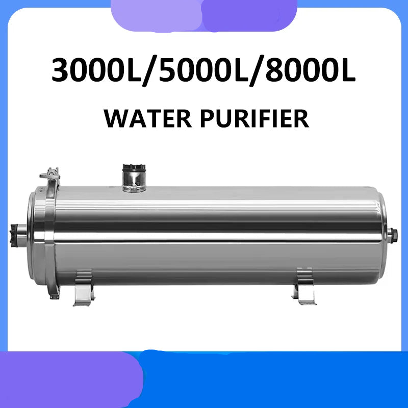 Waterfilter – Kraanfilter – Keukenfilter – Waterzuiveraar – Drinkwaterfilter – 5000L Capaciteit – Roestvrij Staal – Ultrafiltratie - QUORE