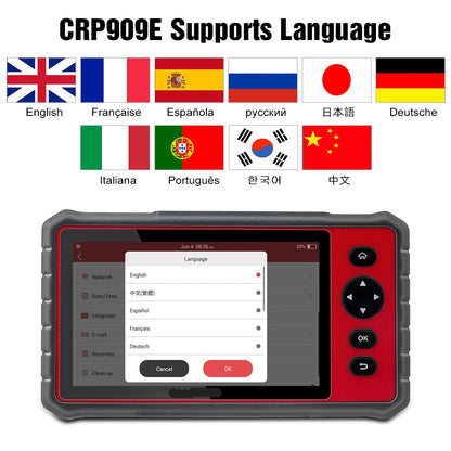 OBD2 Scanner – Auto Diagnosetool – Foutcode Lezer – Diagnose Scanner – Autodiagnose Apparaat – 7 Inch Touchscreen – 28 Resetfuncties