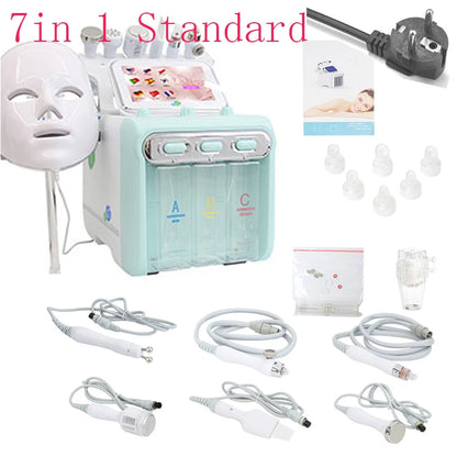 7-in-1 Hydro Dermabrasie Gezichtsmachine – Gezichtsreiniger – Microdermabrasie Apparaat – Huidverzorgingsapparaat – Facial Machine – Diepe Reiniging – Hydratatie & Huidverbetering