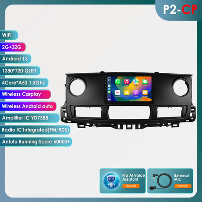 Hizpo Snapdragon Carplay Ai Systems Android Car Radio for Renault Master 2003 - 2011 Multimedia Video Player Gps Autoradio Rds