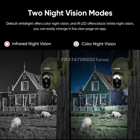 Professionele Wildcamera met Nachtzicht - Zonnepaneel - Solar - Wildcamera voor buiten - 4G - Incl. 64GB SD - 2024 model - QUORE