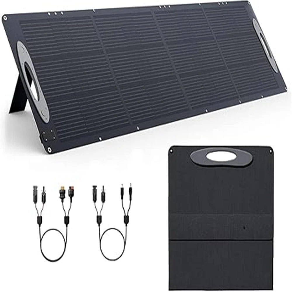 Zonnepaneel – Zonne-energie - Opvouwbaar - Draagbaar – Mobiel Zonnepaneel – 210W  – Waterdicht IP68 – Monokristallijn – Geschikt Voor Outdoor