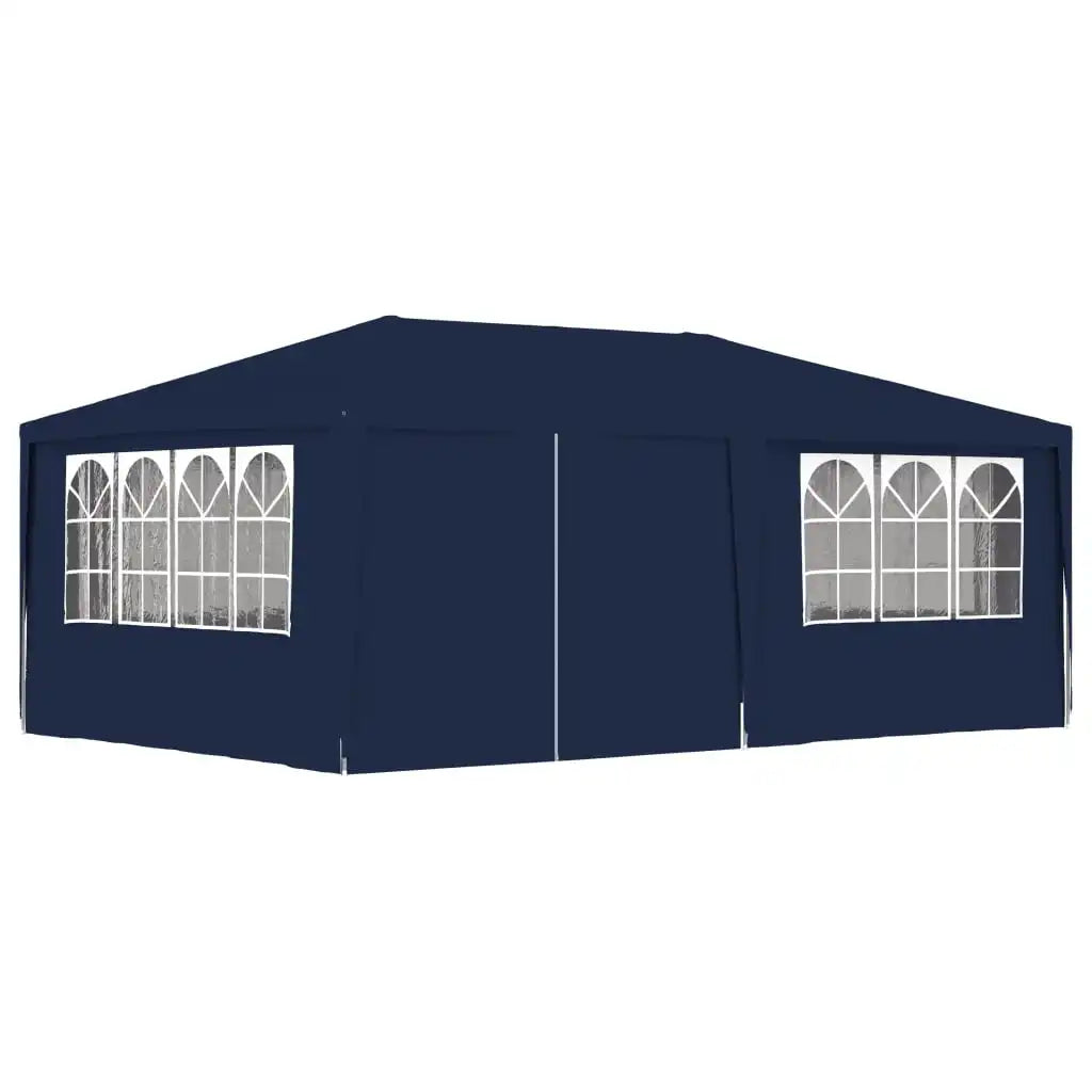Tuinpaviljoen – Partytent – Tuitent – Buitentent – Evenemententent – 4x6 Meter – Waterdicht PE Materiaal – Roestvrij Stalen Frame - Wit