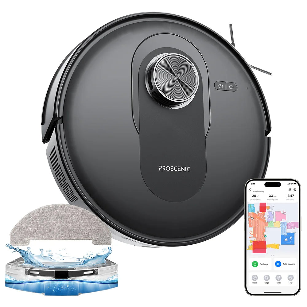 Robotstofzuiger – Robotstofzuiger Met Dweilfunctie – Robotstofzuiger Met App – Slimme Robotstofzuiger – 4200Pa Zuigkracht – 3200mAh Batterij