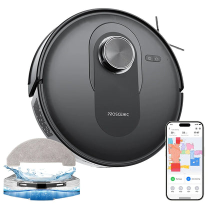 Robotstofzuiger – Robotstofzuiger Met Dweilfunctie – Robotstofzuiger Met App – Slimme Robotstofzuiger – 4200Pa Zuigkracht – 3200mAh Batterij