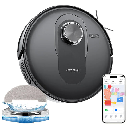 Robotstofzuiger – Robotstofzuiger Met Dweilfunctie – Robotstofzuiger Met App – Slimme Robotstofzuiger – 4200Pa Zuigkracht – 3200mAh Batterij