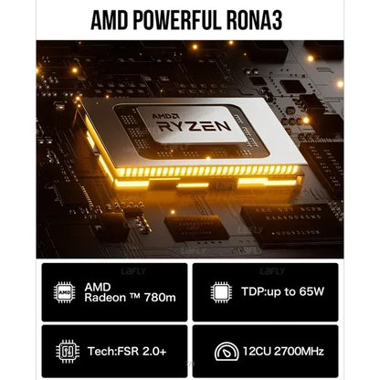 Mini PC – Mini Desktop – Mini Computer – Mini Desktop PC – Compacte PC – AMD R7-7840HS Processor – Windows 11 Pro - 16GB - 512GB
