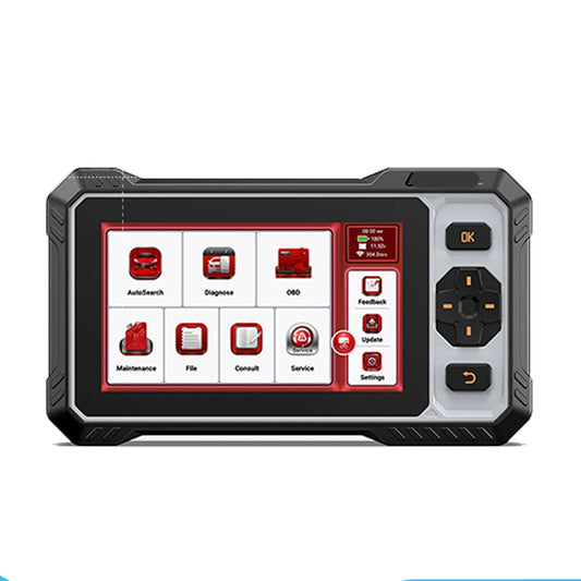 OBD2 Diagnosetool – Auto Scanner – Foutcode Lezer – Diagnosescanner – Onderhoudstool – 6,2 Inch Touchscreen – Bi-Directionele Functies