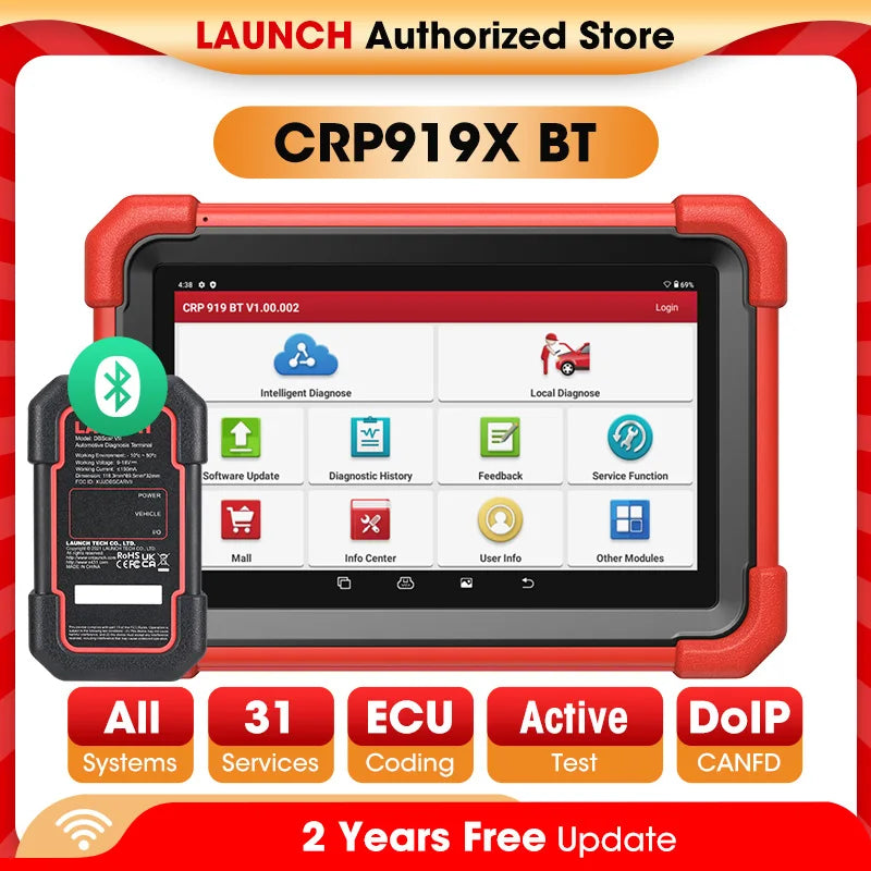 OBD2 Scanner – Autodiagnose Tool – Foutcode Lezer – Auto Scanner – Diagnosetool – 5 Inch Touchscreen – Gratis Wifi Updates - QUORE