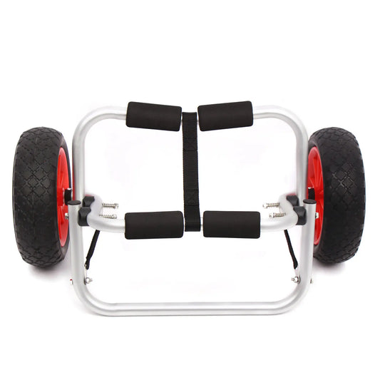 Opvouwbare Trolley op Wielen met Band – Geschikt voor Kano - Kajak of Surfplank – Draagvermogen tot 70kg