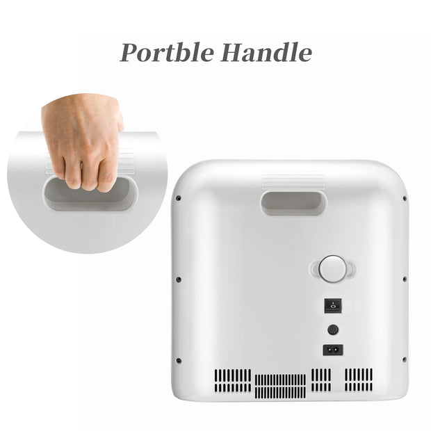 Zuurstofconcentrator - Oxygen Concentrator - Zuurstofpomp - Luchtreiniger - Pollen - Zuurstof - Draagbaar - 96% Concentratie - 1L-8L - Zuurstof Generator - Wit