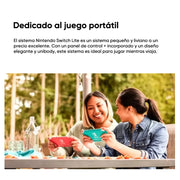 Consolas Nintendo Switch Lite - 32GB Batería 3570mah 5.5'' Compact and lightweight Built-in controllers Compatible games