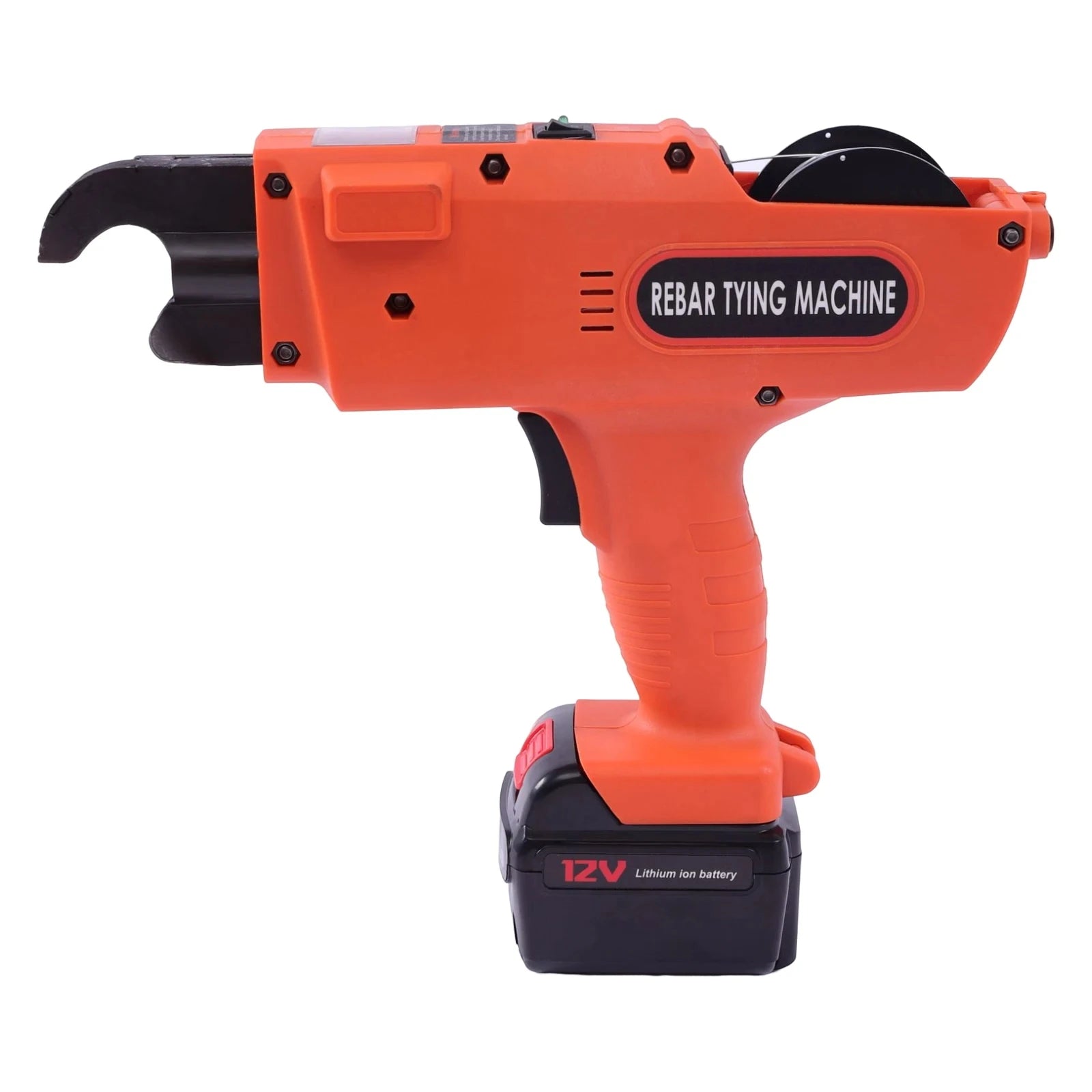 Elektrische Bindmachine – Betonijzerbinder – Rebar Tier – Bindapparaat – Handheld Strikmachine – 12V Lithium-Ion Accu – Snelle 0,8 Seconden Knop - QUORE