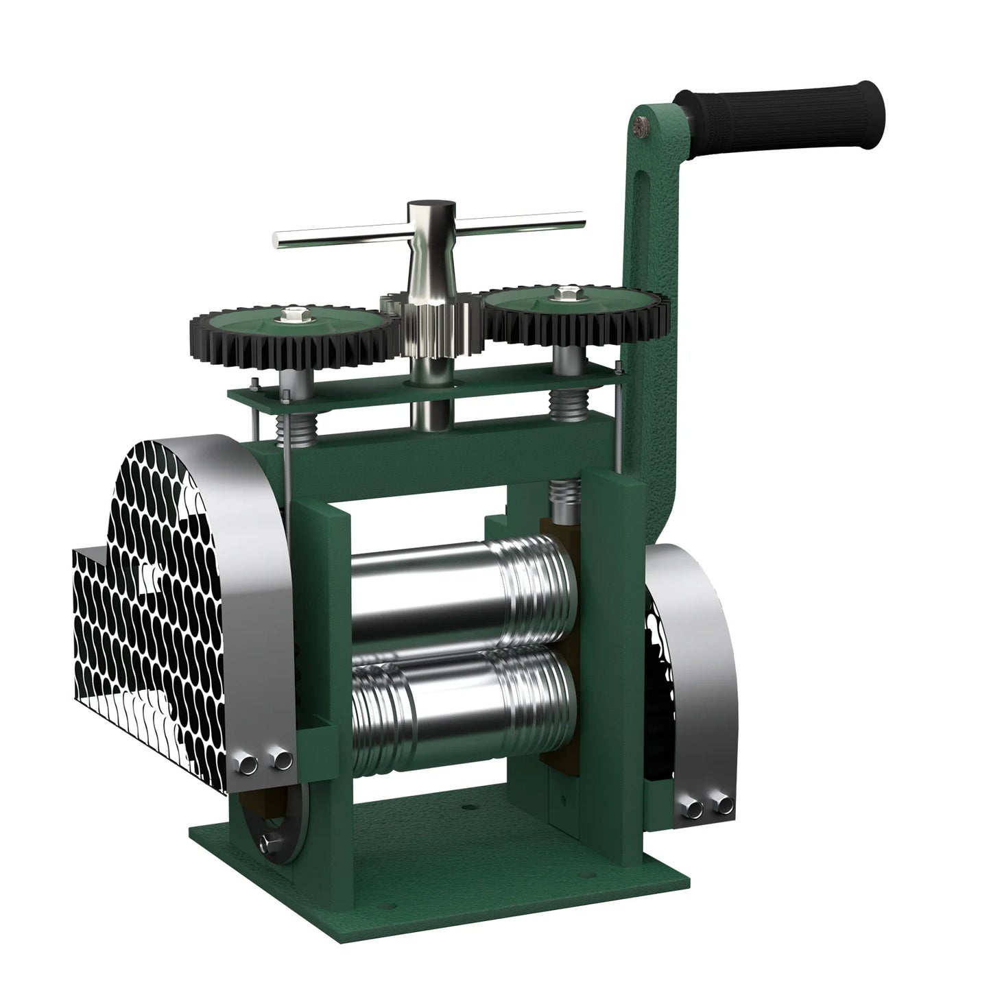 Rolling Mill – Metaalbewerking Machine – Sieraden Gereedschap – Plaat Uitrollen – Gietijzer En Geharde Staal – Precisie Instelling - QUORE