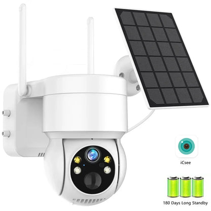 Buitencamera – Beveiligingscamera – Draadloze Camera – Bewakingscamera – Outdoor Camera – 4MP Full HD – Zonnepaneel Met Lange Batterijduur