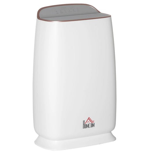 Luchtreiniger - Air cleaner - Airpurifier - Air purifier met HEPA Filter - 3 lagen CADR 220 m³/u tot 28 m² - ABS en PP - 45W - Wit - QUORE