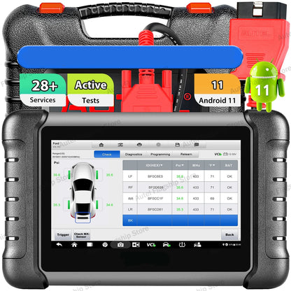 Auto Diagnosetool – OBD2 Scanner – Diagnoseapparaat – Diagnosetester – 7 Inch Touchscreen – Bi-directionele Functies