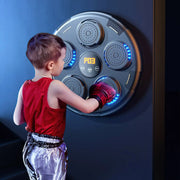 Smart Music Boxing Machine - Boksmachine - Muziek - Bluetooth - Bokszak - Boksbal - Inclusief Bokshandschoenen - QUORE