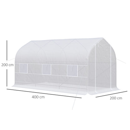 Kunstkerstboom – Kunstboom – Kerstversiering – Evergreen – Kerstdecoratie – 180 cm Hoog – 300 Warmwitte LED-Lampjes - QUORE