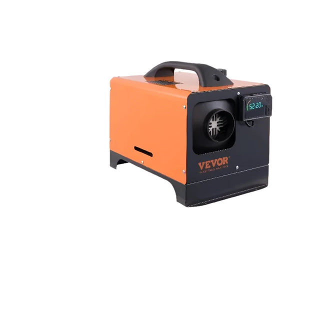 Vevor - Dieselkachel - Alles-in-één autokachel - Benzineluchtkachel - Elektrische kachel - met geluiddemper en afstandsbediening - 12V - 5KW Bluetooth - Oranje