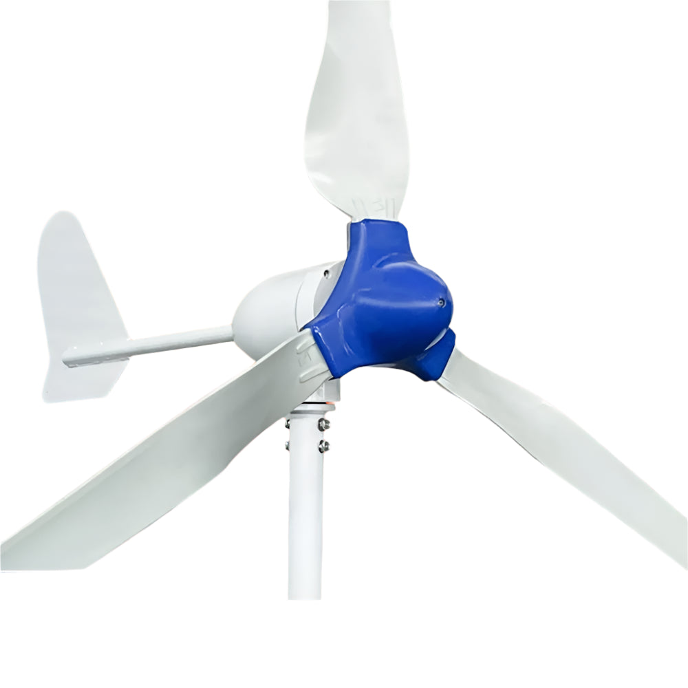Windturbine - Windmolen - Windturbine Generator - Windenergie - 2000W - 12V - met MPPT Controller - 3 Messen - Stille en Efficiënte Energieoplossing - voor Thuisgebruik