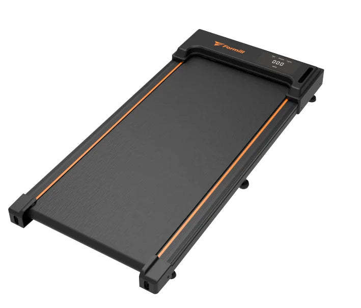 Treadmill - Walking Belt - Walking Pad - Walkingpad - Treadmill - Flat Walking Treadmill - 2.5 HP Motor - 1-6 km/h Speed ​​- Anti-slip - Shock Absorption - Mini Treadmill for Home Office - Black