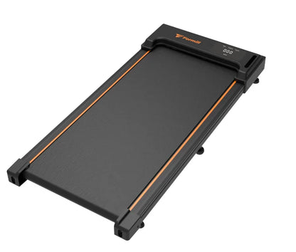Treadmill - Walking Belt - Walking Pad - Walkingpad - Treadmill - Flat Walking Treadmill - 2.5 HP Motor - 1-6 km/h Speed ​​- Anti-slip - Shock Absorption - Mini Treadmill for Home Office - Black