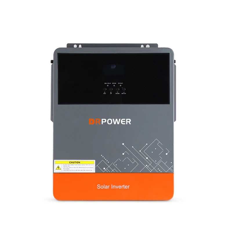 DRPOWER 3000W 24V Hybrid Solar Inverter 6200W 48V To 220Vac Pure Sine Wave Inverter MPPT 100A Solar Charger Controller 3KW 6.2KW - QUORE