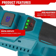 OneVan - Elektrische Autowasmachine - Hogedrukreiniger - Terrasreiniger - Elektrisch Waterpistool - Spyra - Borstelloze Motor - 6 in 1 - 18V - 3500W - 200Bar