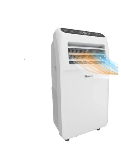 Mobiele Airconditioner – Verdamper – Verwarming – Luchtontvochtiger – Ventilator – 4-in-1 Functie – 24-Uurs Timer
