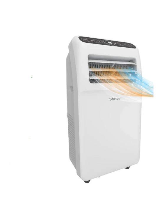Mobiele Airconditioner – Verdamper – Verwarming – Luchtontvochtiger – Ventilator – 4-in-1 Functie – 24-Uurs Timer