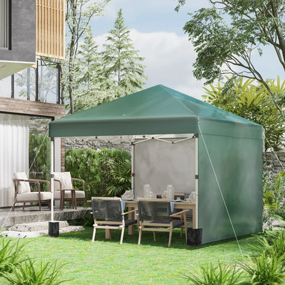 Zelt etwa 3x3m, UV -Schutz 30+, faltbare Party -Zeltgartenzelt, Camping Garden Pavilion