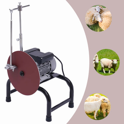Slijpmachine Schapenschaar – Schaar Slijper – Schaarkoppen Onderhoud – Schapenscharen Scherp Maken – 480W Motor – 26 Cm Slijpschijf