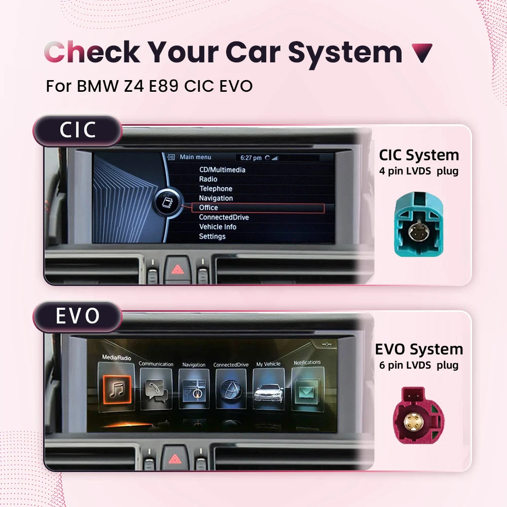 Draadloze CarPlay Module – Wireless Android Auto Adapter – Smartphone Interface – Bluetooth Muziekontvanger – AirPlay Mirror Link – Compatibel BMW Z4 E89 CIC EVO – Plug & Play Installatie – Stabiele Bluetooth 5.0 Verbinding - QUORE