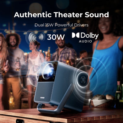 Projector – Beamer – Home Cinema Projector – Android Projector – Full HD Projector – 1000 ANSI Lumen – Dolby Audio 20W Speakers