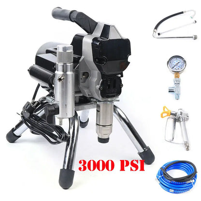 Airless Verfspuit - Elektrische Verfspuit - 2200W Hoge Druk - 3000PSI Verfmachine -  voor Muren - Hout en Metaal - Verfspuit Systeem