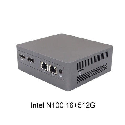 MicroData - Computer - Gaming PC -Mini Desktop - PC - Mini PC - N100 - Intel 12e generatie - 16G 512G