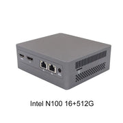 MicroData - Computer - Gaming PC -Mini Desktop - PC - Mini PC - N100 - Intel 12e generatie - 16G 512G