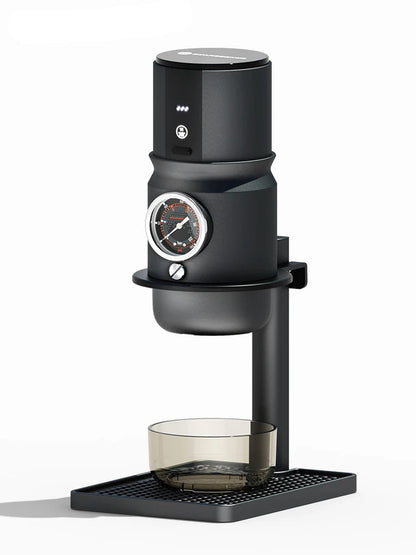 Draagbare Espressomachine – Mobiele Koffiemachine – Reis Espressomaker – USB-C Oplaadbaar – Aluminium Behuizing – 1800mAh Batterij