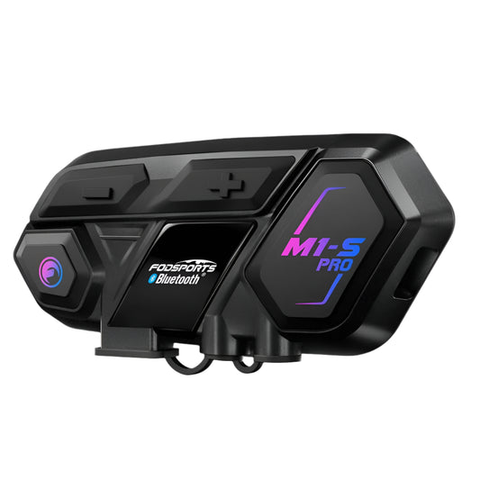 Motorfietsintercom - Helmintercom - MotorfietshelmHeadset - Bluetooth Helmintercom - Helm - Motorfietsaccessoires - 10 Riders - 2000M - QUORE